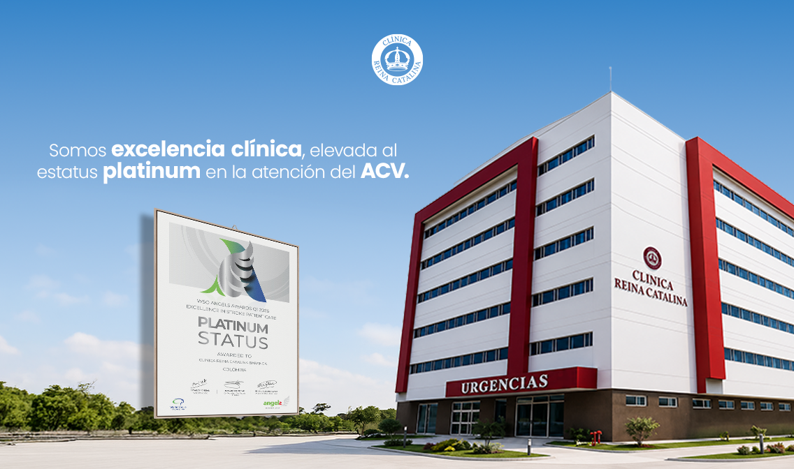 Clínica Reina Catalina: excelencia clínica, estatus platinum en la atención del ACV